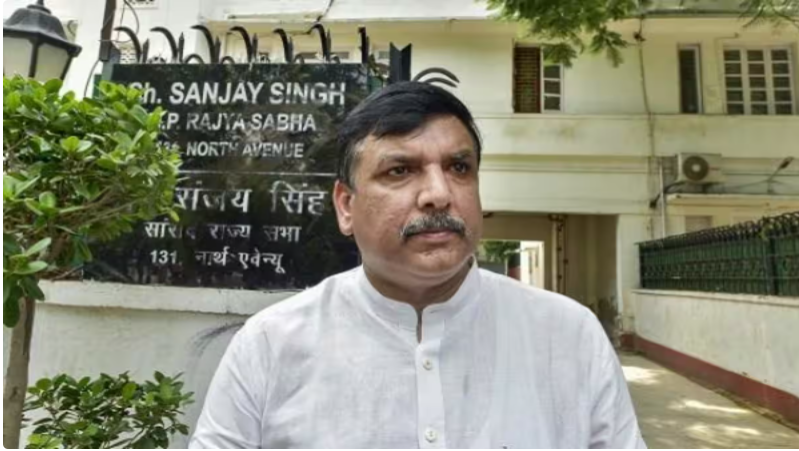 आम आदमी पार्टीका सांसद सिंहको घरमा बिहानै छापा, माेदीले प्रतिशाेध साँधेकाे आपकाे आराेप
